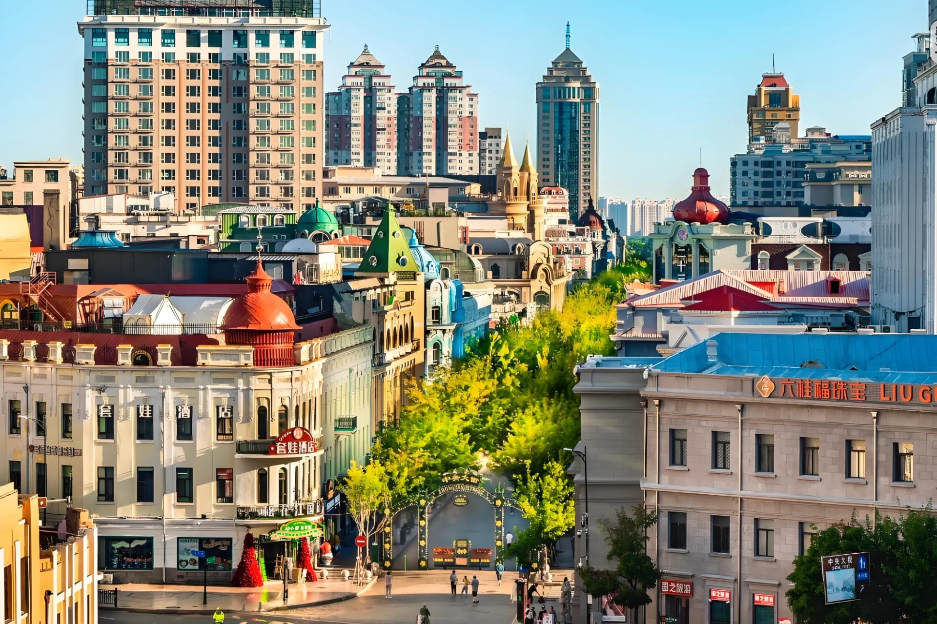 Central Street: European Elegance in China